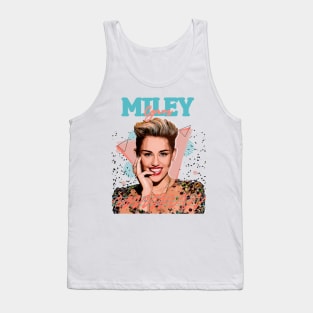 Miley Cyrus Party In the USA // Fan Art Retro Design // Vintage Tank Top